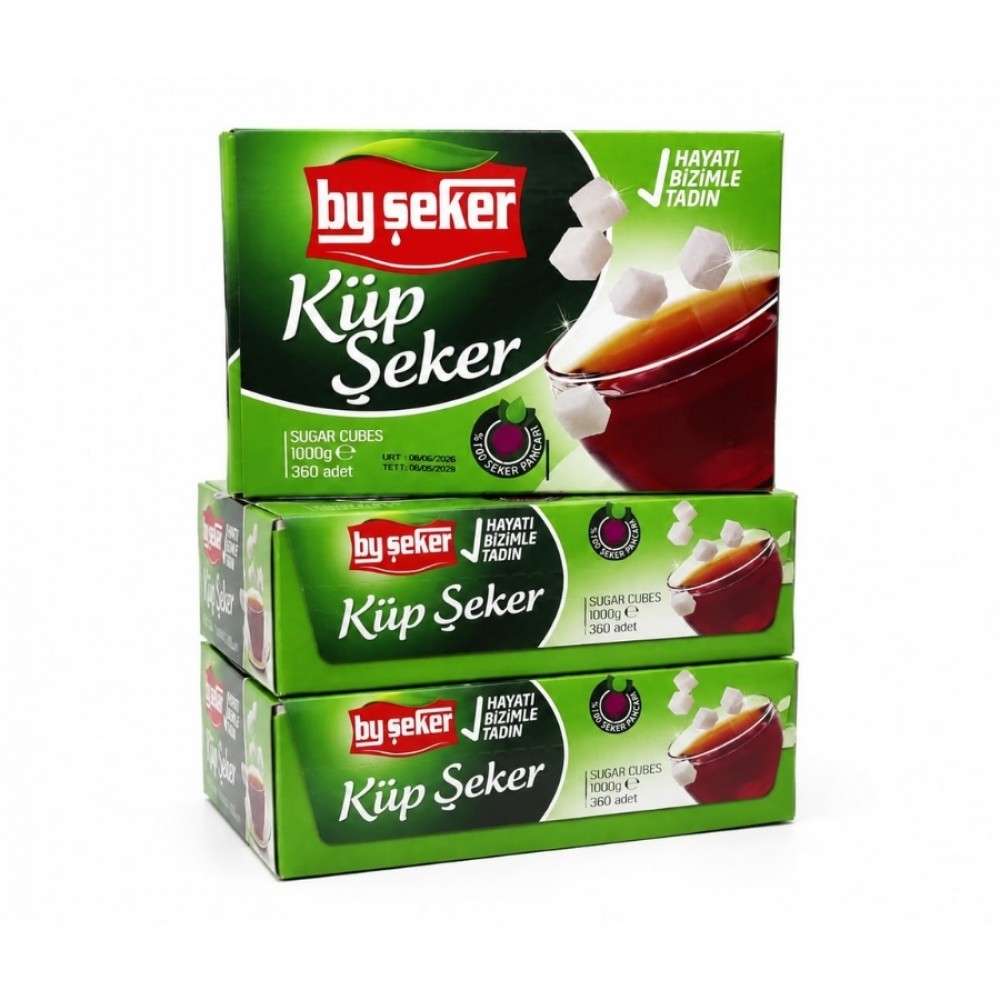 Küp Şeker 1Kg X 3Adet